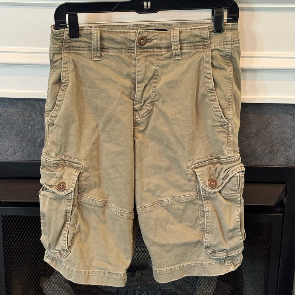 American Eagle Extreme Flex Longer Length Cargo Shorts